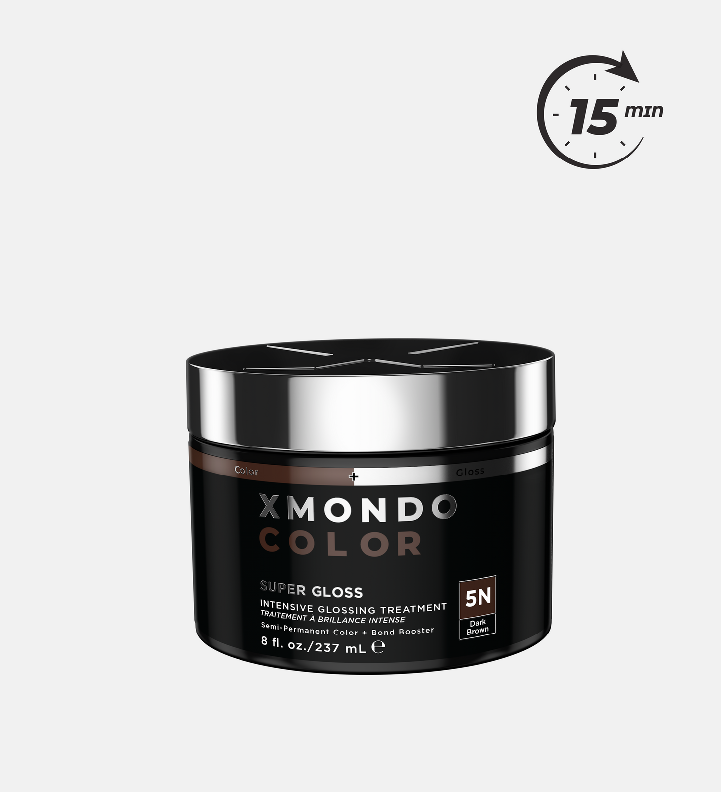 Super Gloss 5N Dark Brown Intensive Glossing Treatment