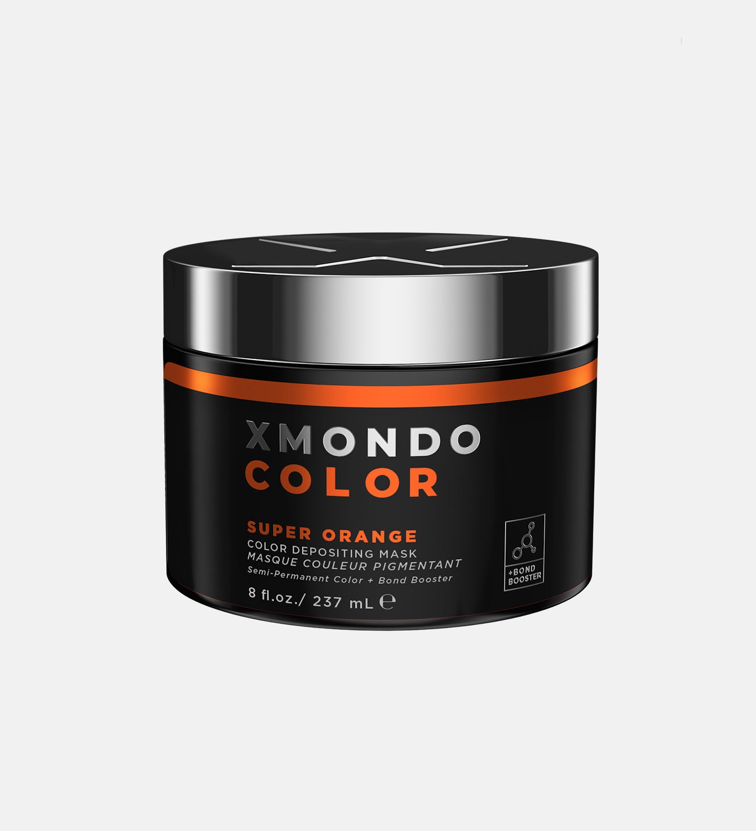 XMONDO Color Super Orange Hair Healing Semi Permanent Color - Vegan Formula with Hyaluronic Acid to Retain Moisture Vegetable Proteins to Revitalize