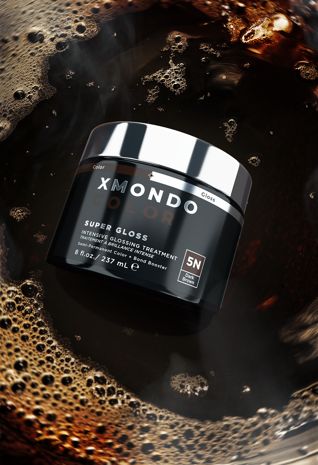 Super Gloss 5N Dark Brown Intensive Glossing Treatment