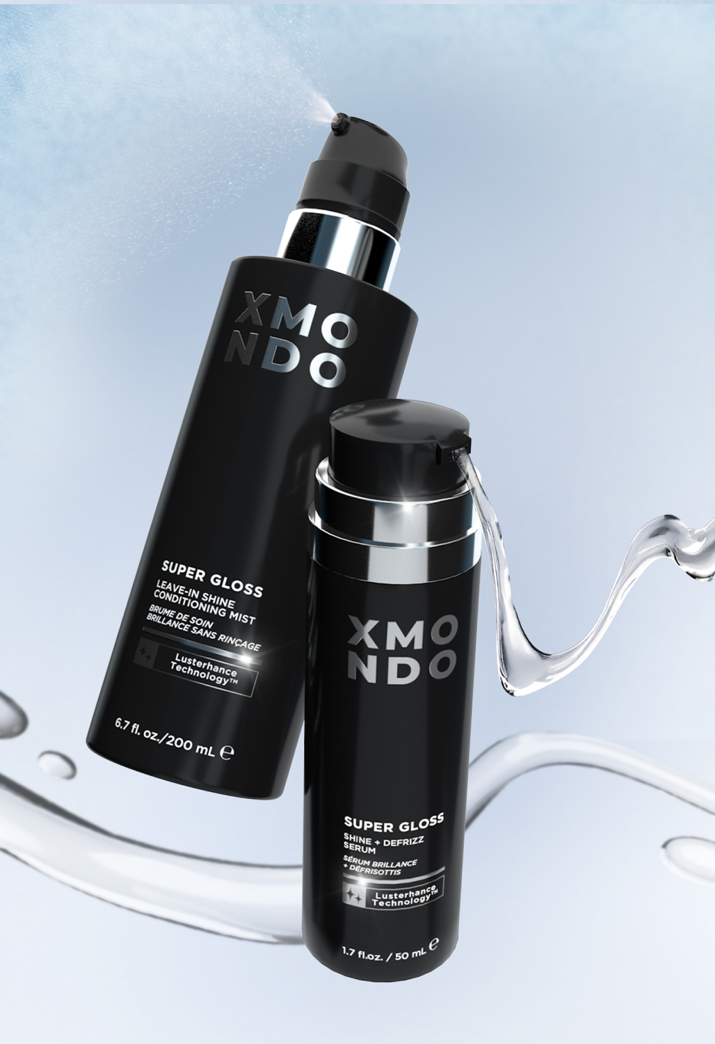 Super Gloss Shine + Defrizz Serum