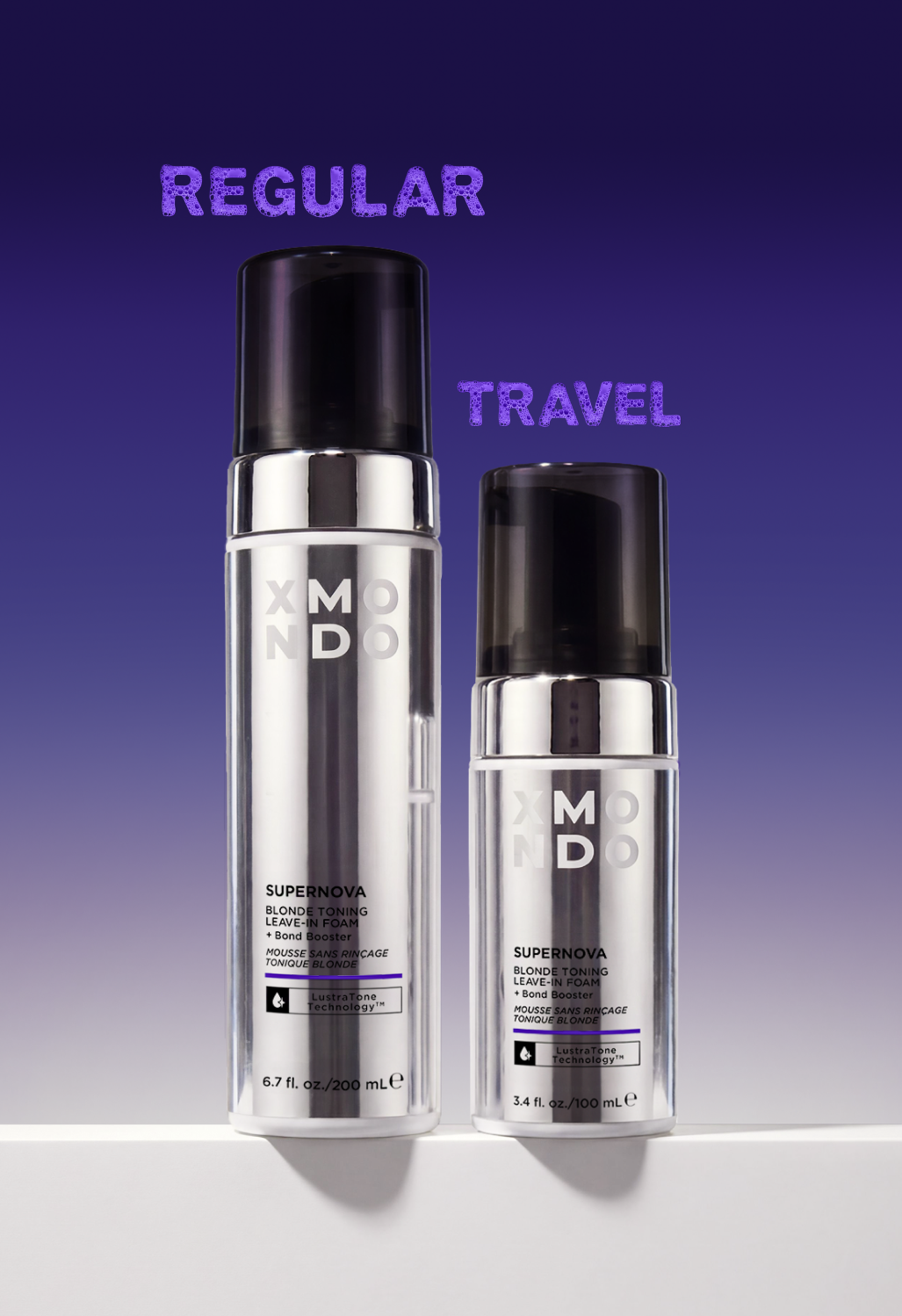 Supernova Blonde Toning Leave-in Foam