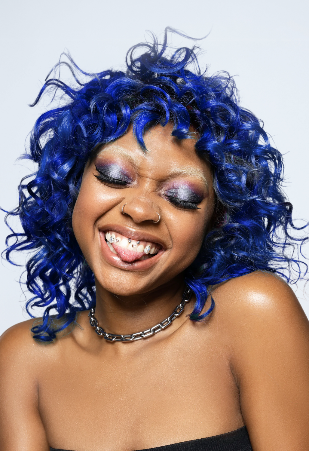 Super Blue Color Depositing Mask