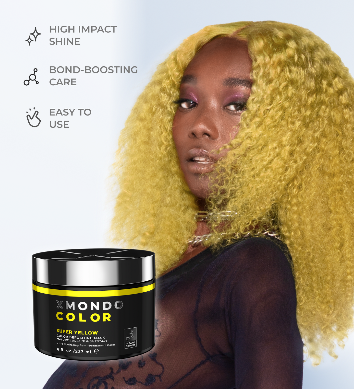 Super Yellow Color Depositing Mask