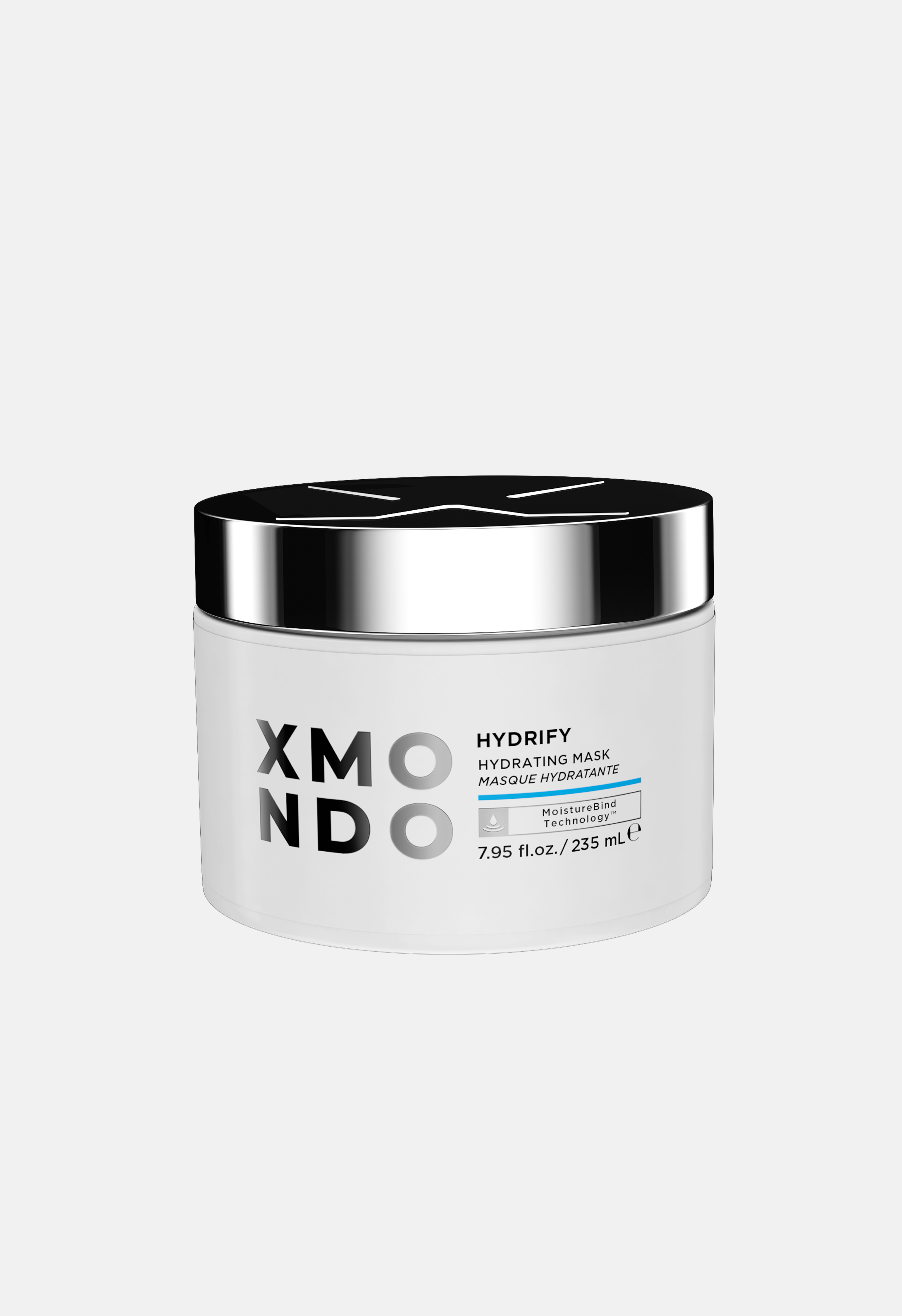 XMondo Hydrify Hydrating Mask jar on a white background
