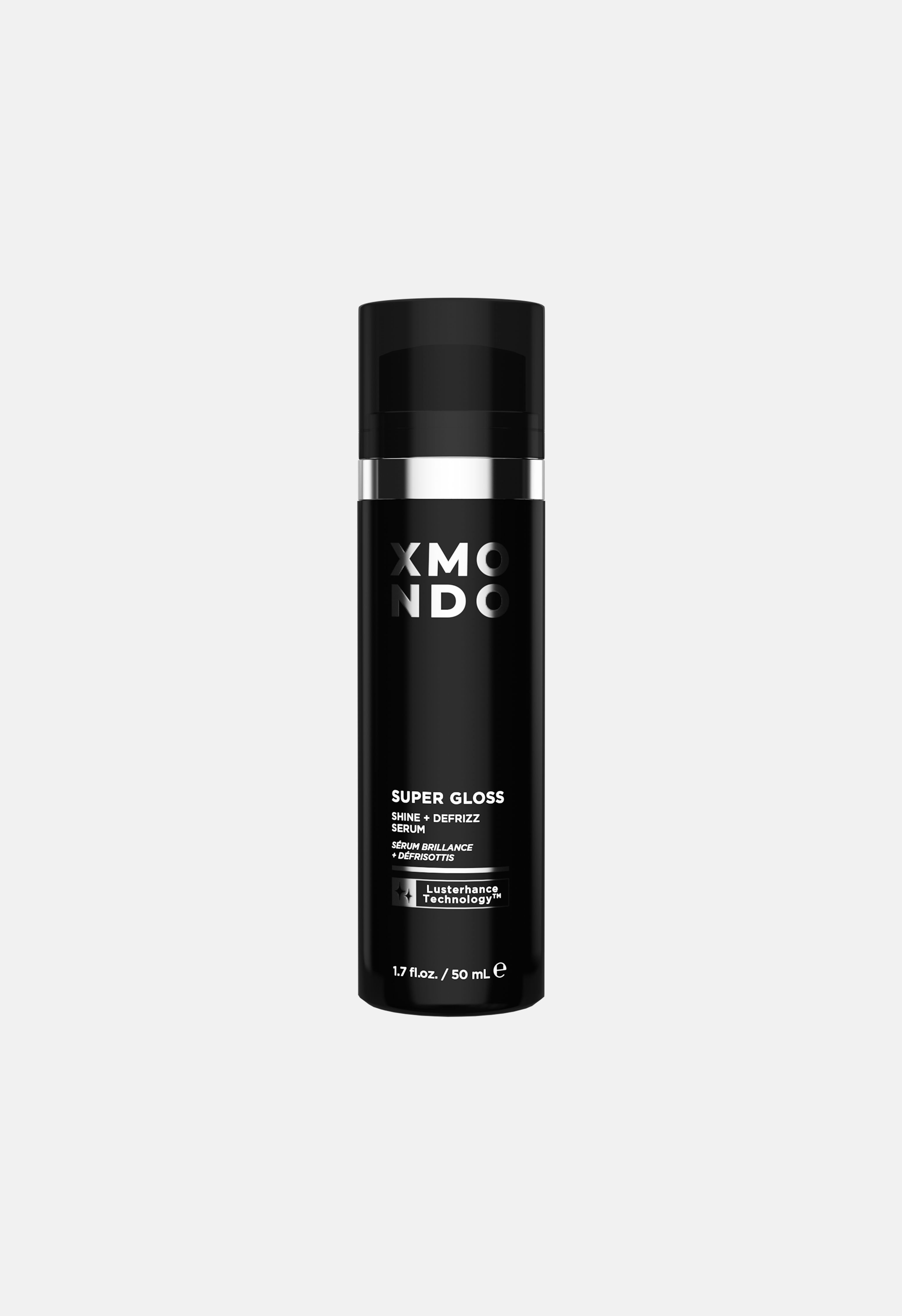 Black spray bottle with 'XMONDO' branding on a white background