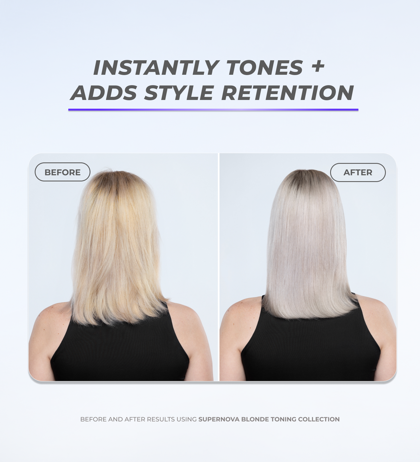 Supernova Blonde Toning Leave-in Foam