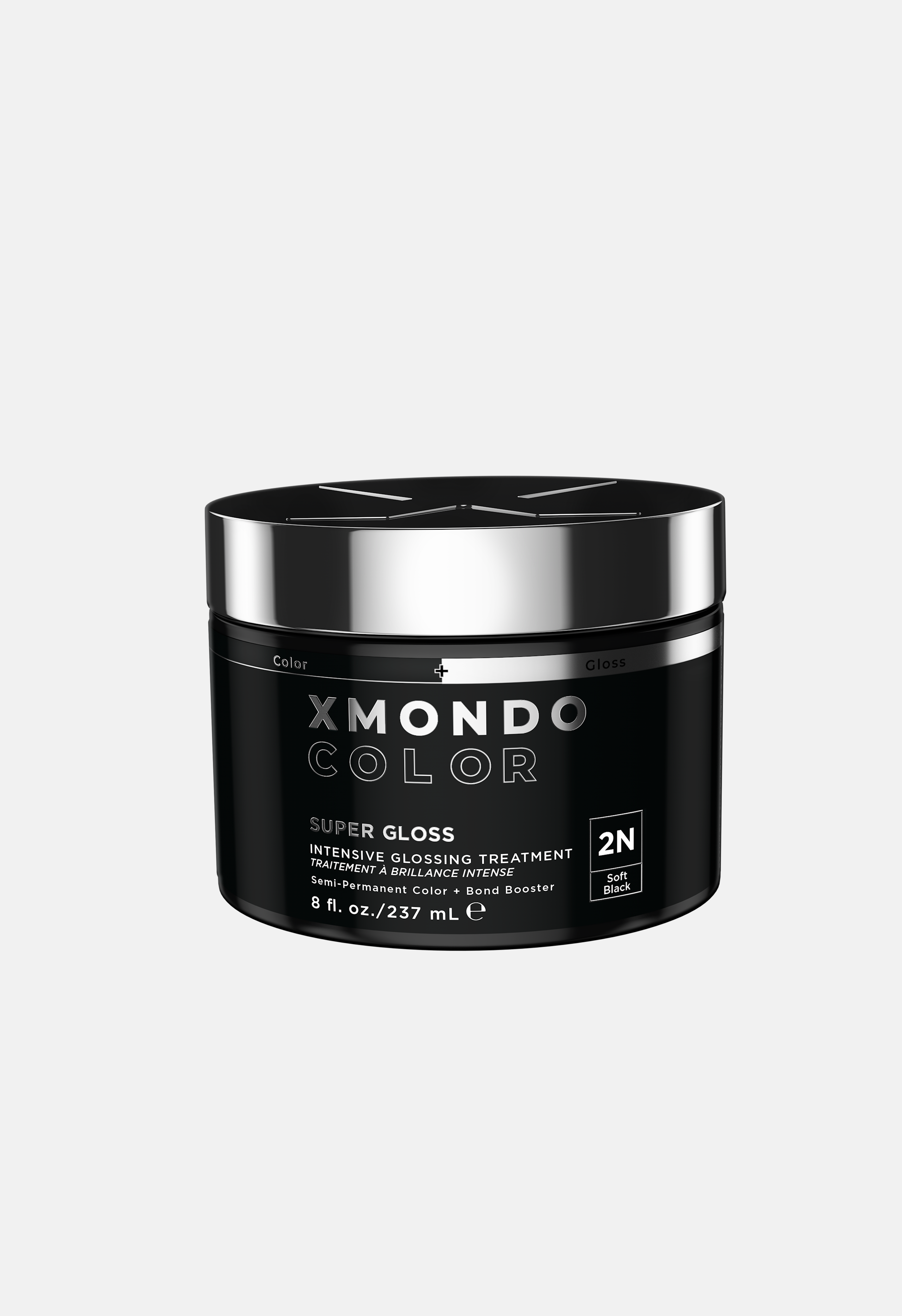 Xmondo Color hair product jar on a white background