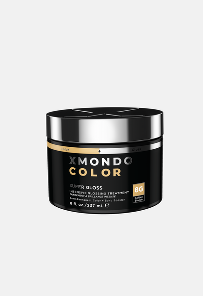 Xmondo Color hair product jar on a white background