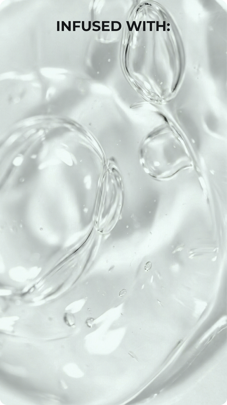 <strong>Hyaluronic Acid</strong> to hydrate and plump