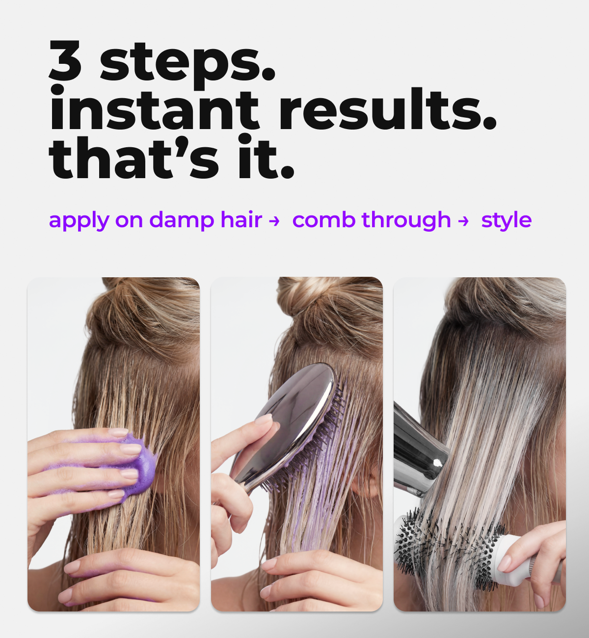 Supernova Blonde Toning Leave-in Foam