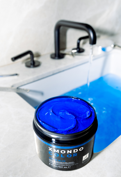 Super Blue Color Depositing Mask