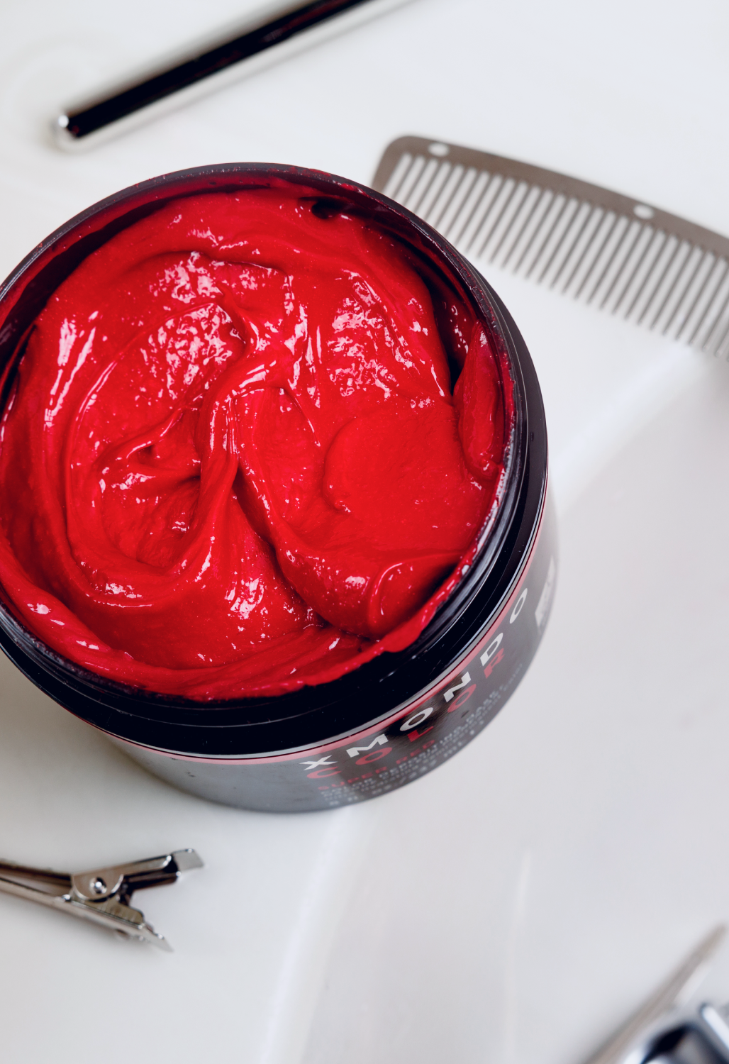 Super Red Color Depositing Mask