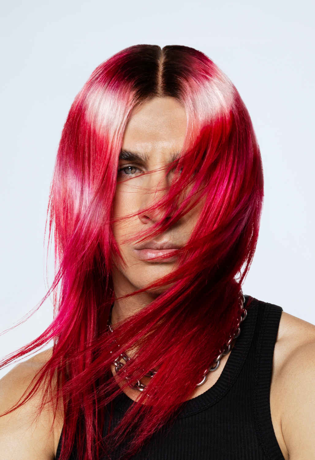 Super Red Color Depositing Mask