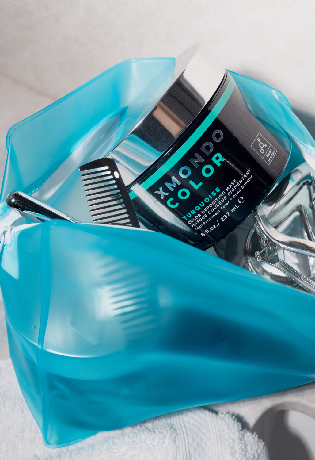 Turquoise Color Depositing Mask