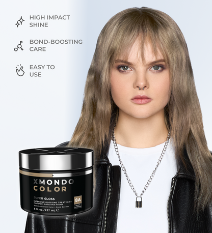 Super Gloss 8A Ash Blonde Intensive Glossing Treatment