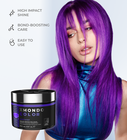 Amethyst Color Depositing Mask