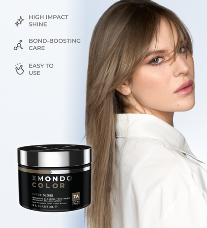 Super Gloss 7A Dark Ash Blonde Intensive Glossing Treatment