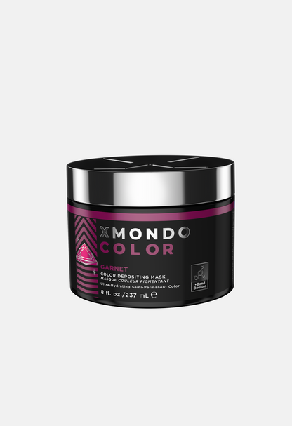 XMONDO Color hair mask jar on a white background