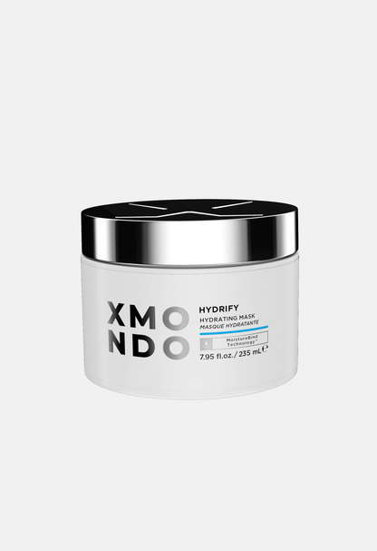 XMondo Hydrify Hydrating Mask jar on a white background
