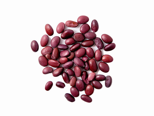 Grape seed ingredient on white background