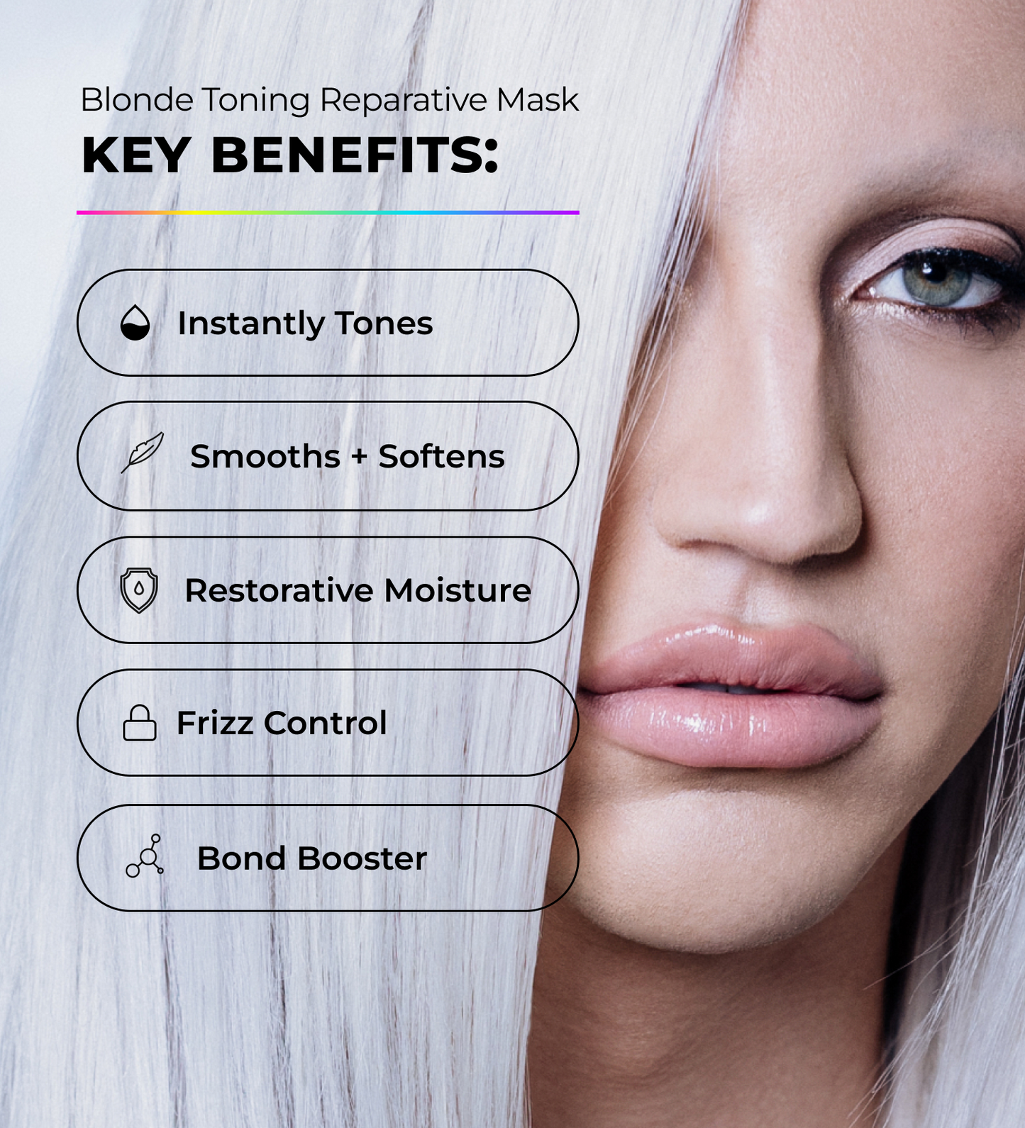 Supernova Blonde Toning Reparative Mask