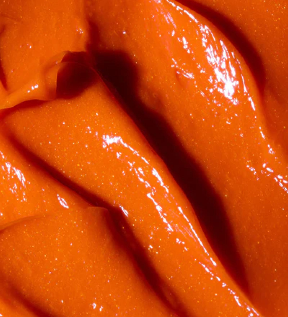 Closeup of XMONDO Color Super Orange hair healing color by XMONDO Color