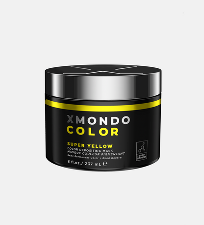 Jar of XMONDO Color Super Yellow hair healing color